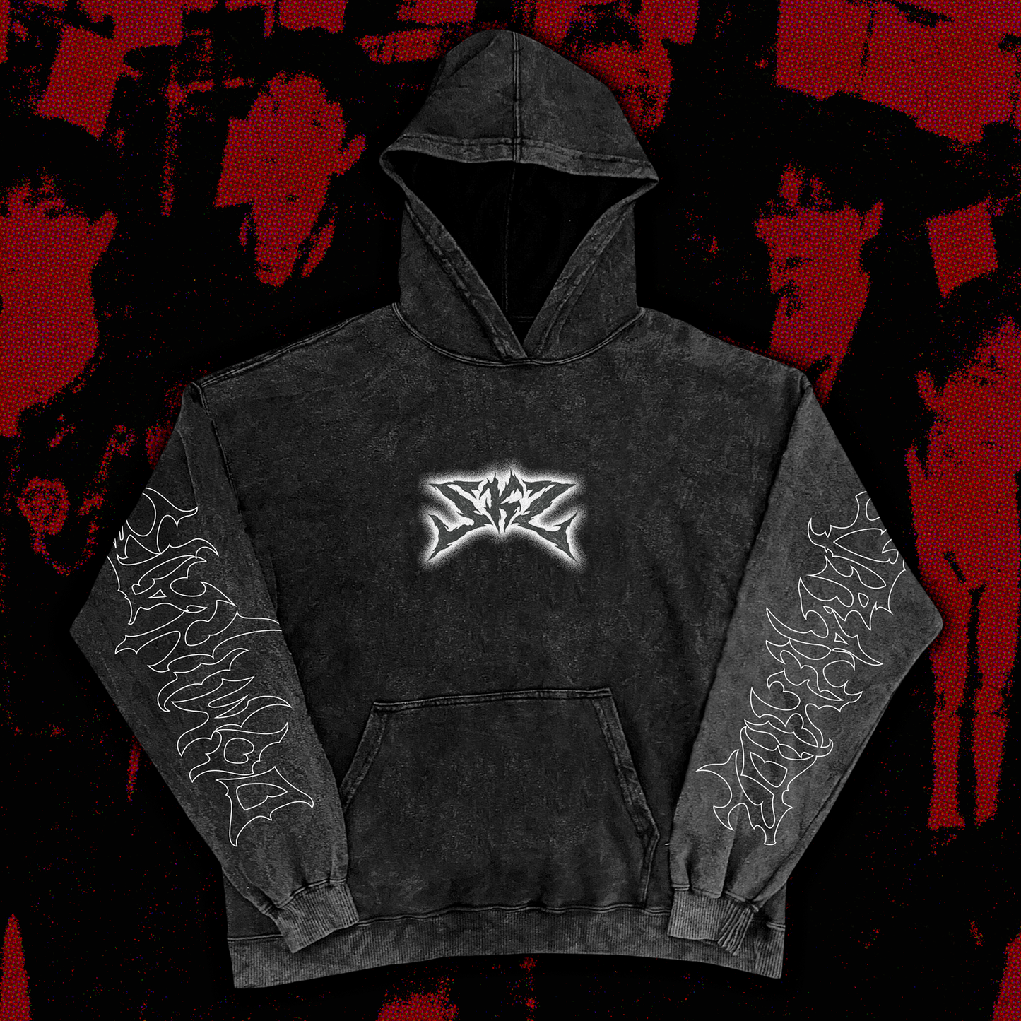 dominATE World Tour Acid Wash Hoodie [PAYO]